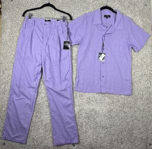 Vittorino  2-Piece Linen Outfit Set – Brand New With Tags